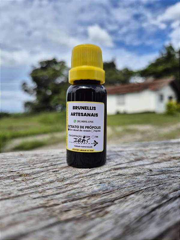 Própolis de Abelha Iraí - Extrato de Própolis abelha sem ferrão - 20 ml