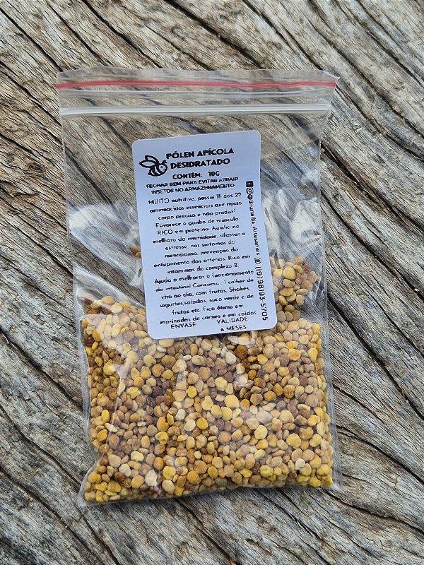 Pólen Apícola Desidratado - 10g