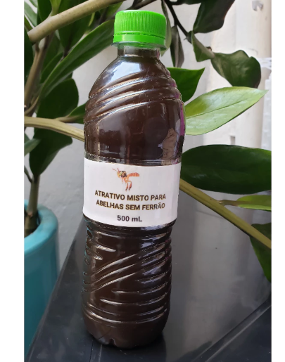 Loção Atrativa 500ml para captura de abelhas sem ferrão e enxames - Feromônio de abelhas