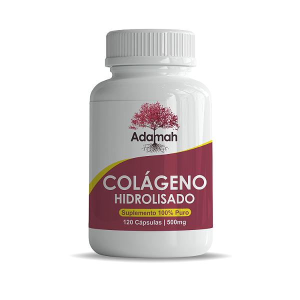 Colágeno Hidrolisado 120 Cápsulas Verdadeiro Renovador 500mg