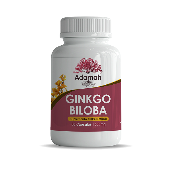Ginkgo Biloba 100% Puro - Cápsulas 500mg