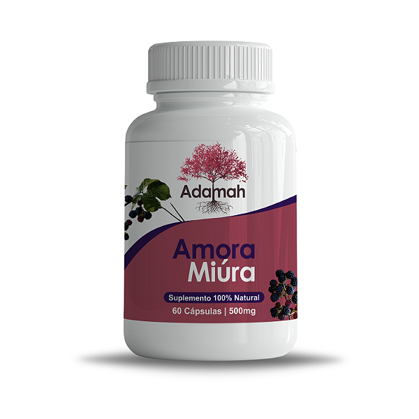 Amora Miura Pura 500mg Em Cápsulas 100% Pura E Natural