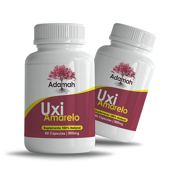 Kit 2x Extrato Uxi Amarelo Com 120 Cápsulas O Verdadeiro