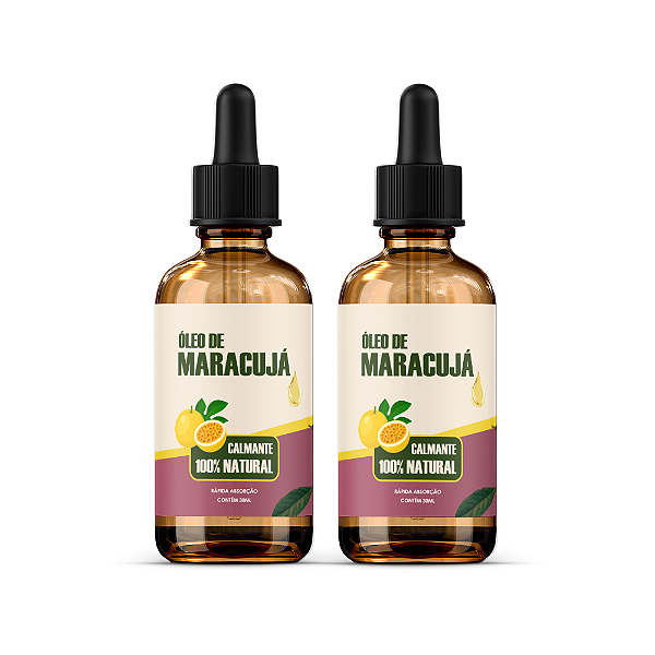 Kit 2x Óleo de Maracujá