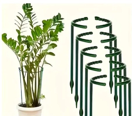 Anéis Flexíveis de Suporte para Plantas