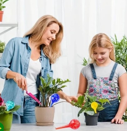 Esferas Decorativas de Autoirrigação