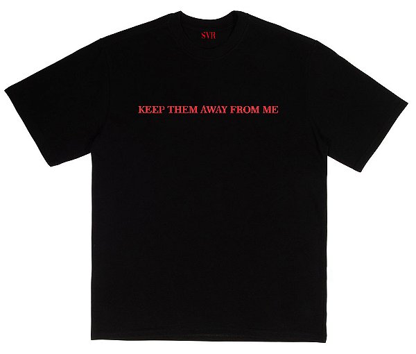 Camiseta keep Them Away - Preto
