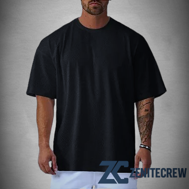 Camisa Oversized Manga Curta