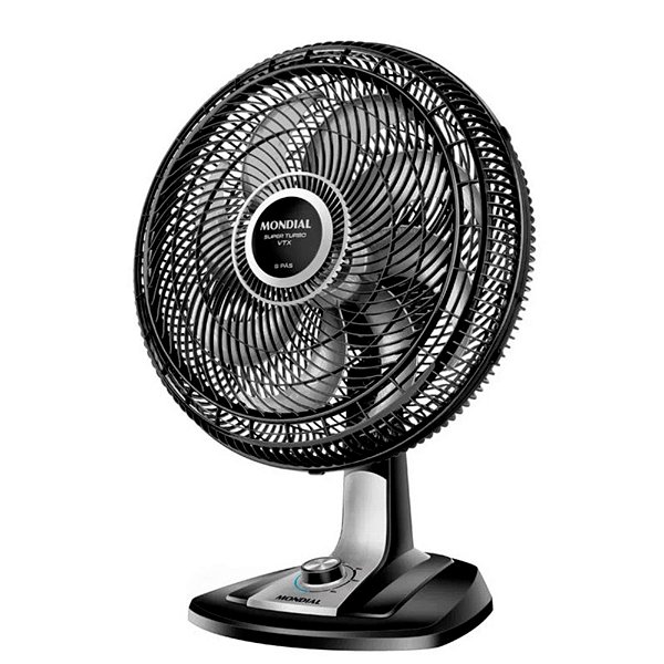 Ventilador De Mesa Mondial Super Turbo 140w 8 Pás Vtx-40-8p 127v