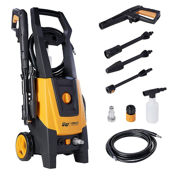 Lavadora De Alta Pressão Wap Combate Turbo 2600 127v