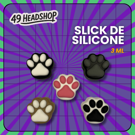 Slick de Silicone Patinha 3 ml – Container Hermético e Antiodor