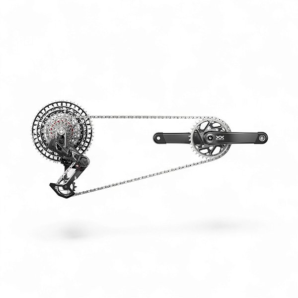 Grupo SRAM XX SL Eagle AXS T-Type 12v Pedivela 170mm