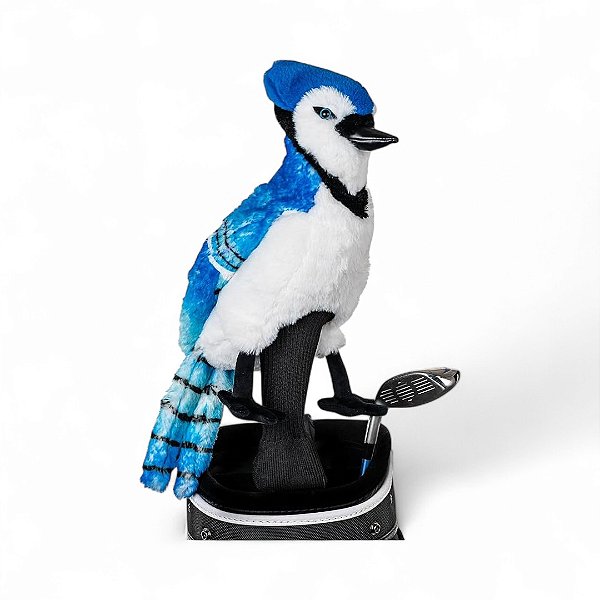 Daphne's Headcover Blue Jay Gaio Azul Para Tacos De Golfe