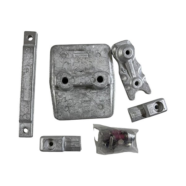 Kit Anodos para Motor Mercury Popa 4 Tempos - 8M0207809