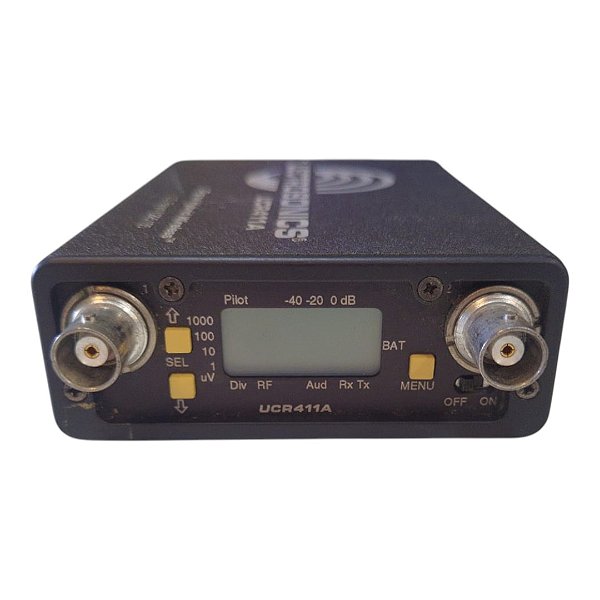 Receptor de Áudio para Lectrosonics - UCR411A UHF