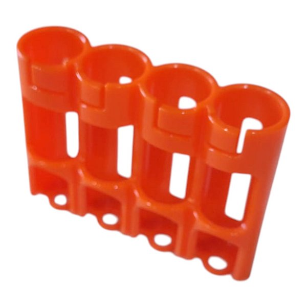 Porta-pilhas para Storacell - SlimLine Laranja 4 Pilhas AAA