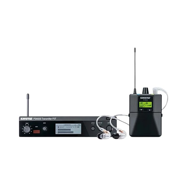 Monitor Pessoal UHF In-Ear 8 Canais Shure P3TBRRA215CL-J13