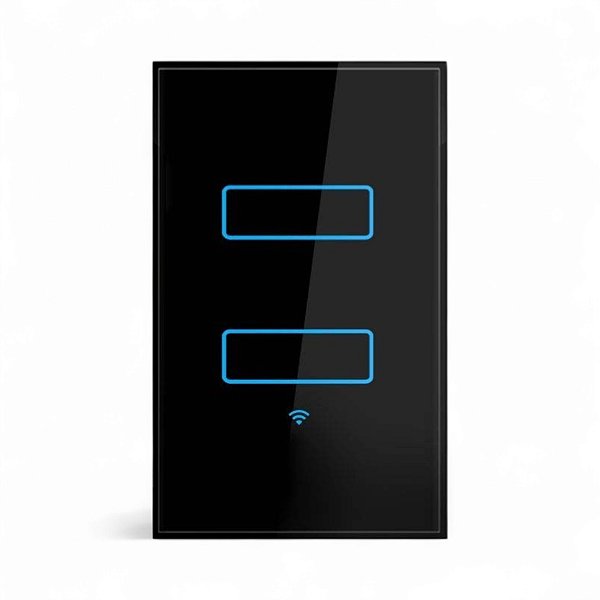 Interruptor Wi-Fi Lanbon L6 2‑Gang Retangular