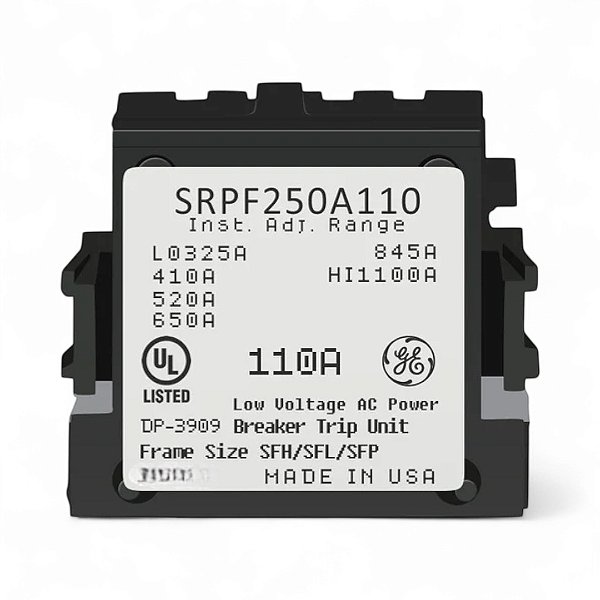 Plug de Aferição SRPF250A110 General Electric - 110A