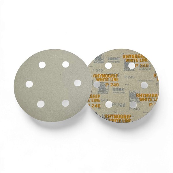 Disco Lixa Roto Orbital Indasa - Rhynogrip P240 50un