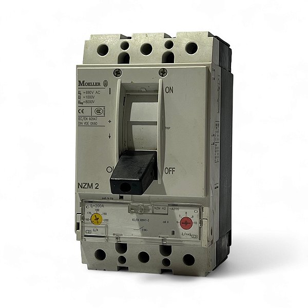 Disjuntor Caixa Moldada 200A Eaton - NZMH2A200