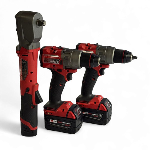 Kit Furadeira/Parafusadeira Impacto Milwaukee - M18/M12