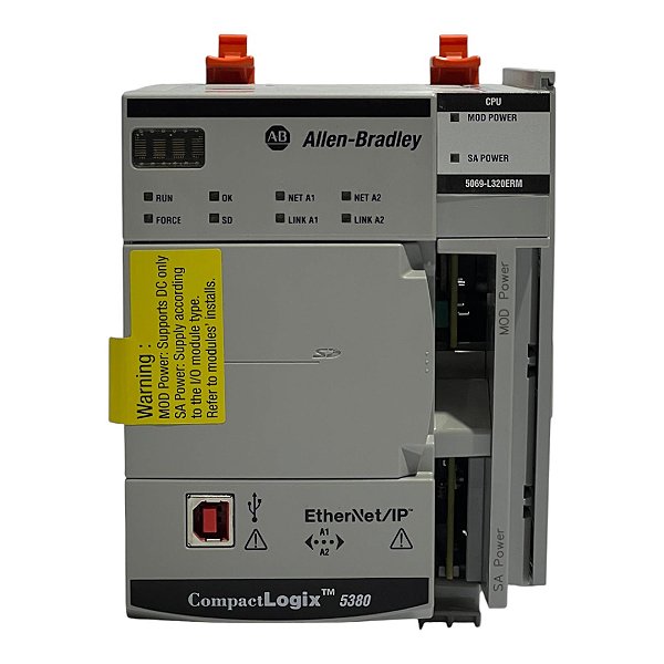 Controlador CLP Allen Bradley - 5069-L320ERM Série A