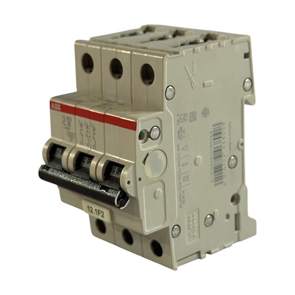Disjuntor Tripolar ABB - S203-C16 16A Curva C 6kA