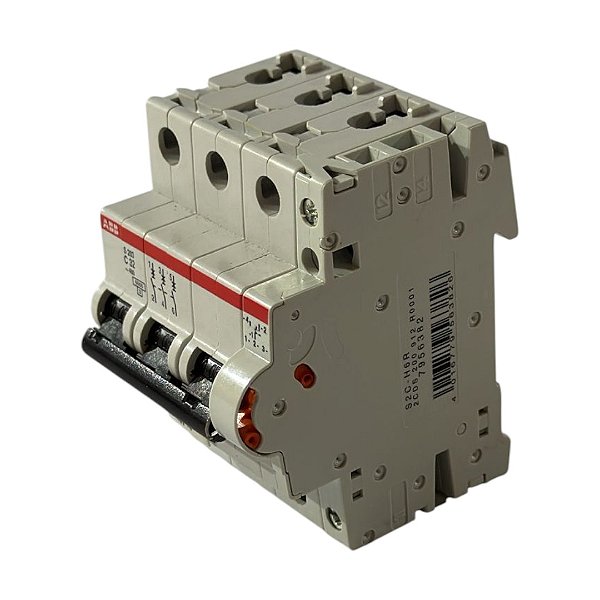 Disjuntor Tripolar 32A ABB - S203 C32 System Pro M
