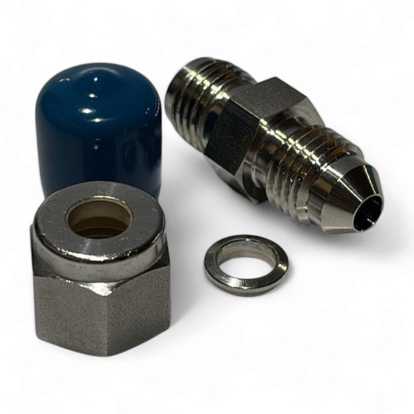 Adaptador Linha de Freio Fêmea Fitok - Conector Aço Inox