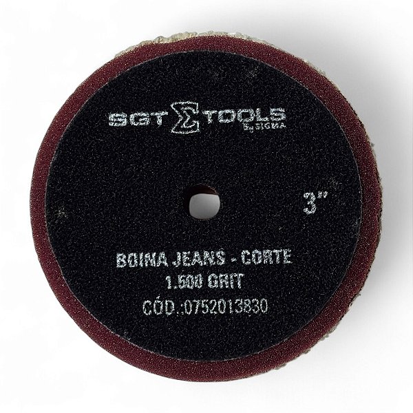 Boina Jeans Corte 3 Pol 1500 Grit Sigma Tools - 0752013830