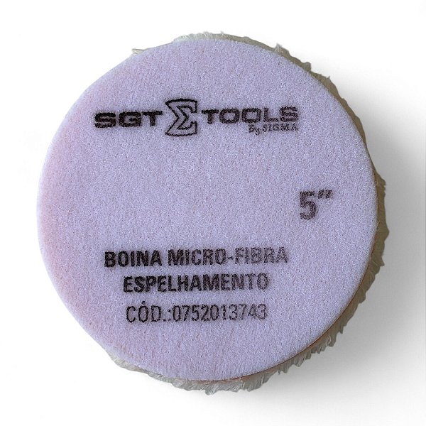 Boina Microfibra 5 Pol Espelhamento - Sigma Tools