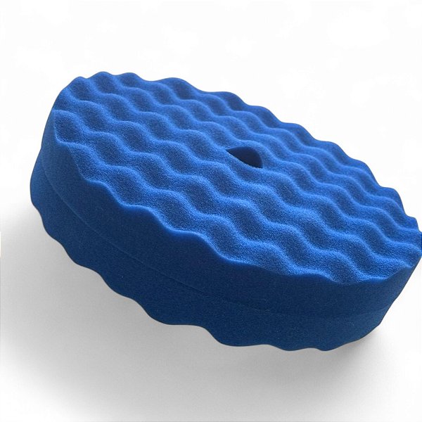 Boina Espuma Dupla Face 7.5 Refino Sigmatools - Azul