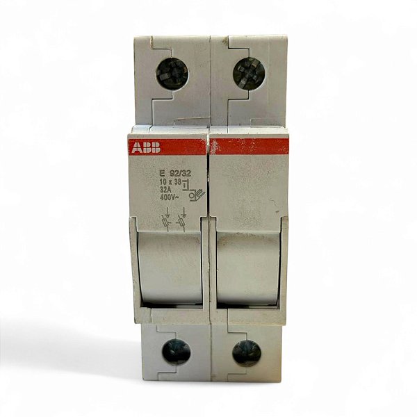Base Fusível E92/32 2 Polos Abb - 32a 400v