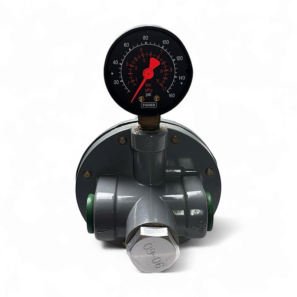 Regulador Pressão Fisher - 64R 1/2 Pol 35-100 Psi