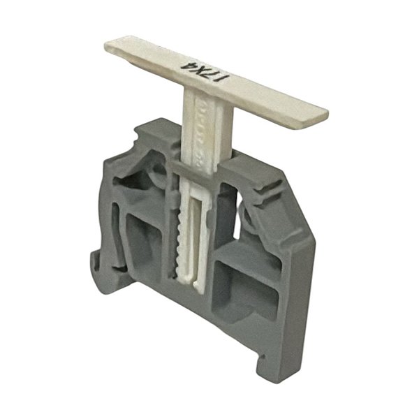 Poste Final Trava Wago - Modelo 249-116 Cinza Trilho DIN