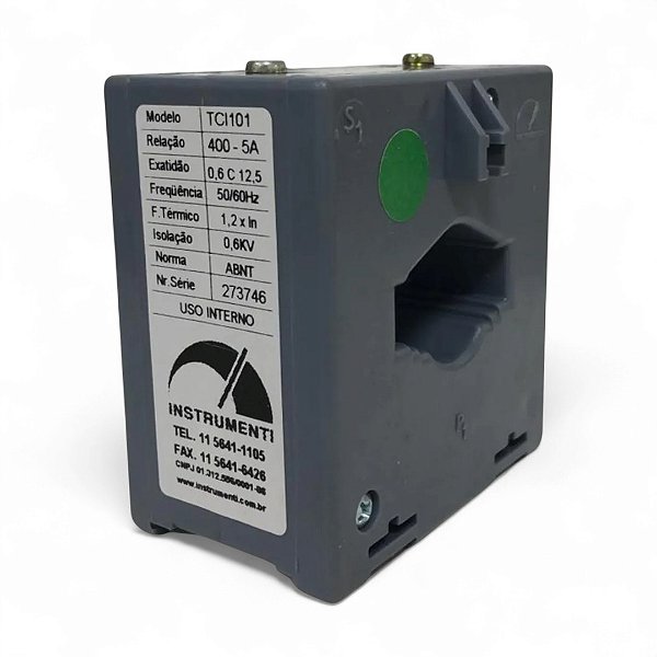 Transformador Corrente Instrumenti - TCI-101 400/5A