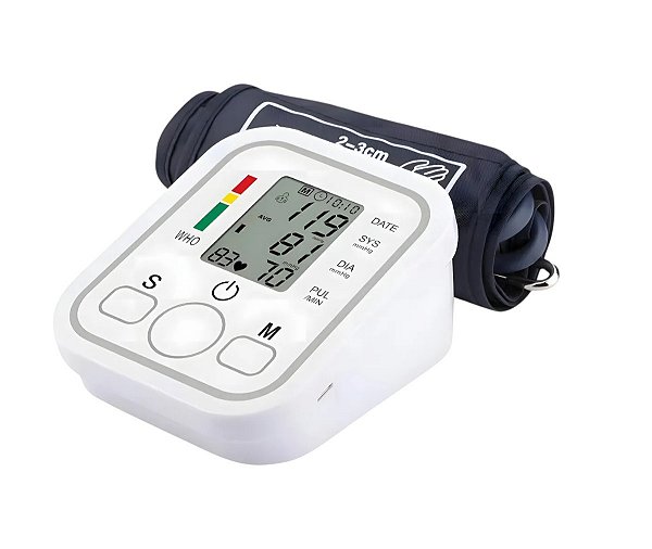 Aparelho medidor de pressão arterial digital de braço