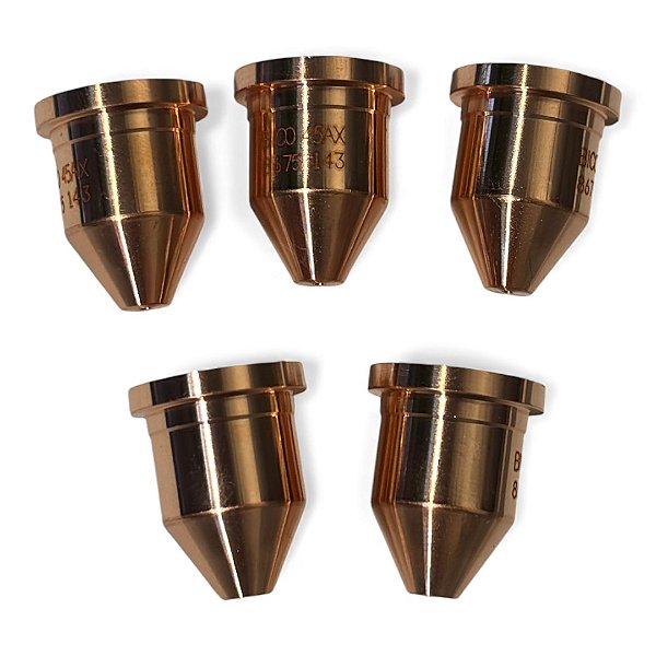 Kit 5 unid Bico Corte 45AX Fortplasma - G1 G2 G3 Tocha