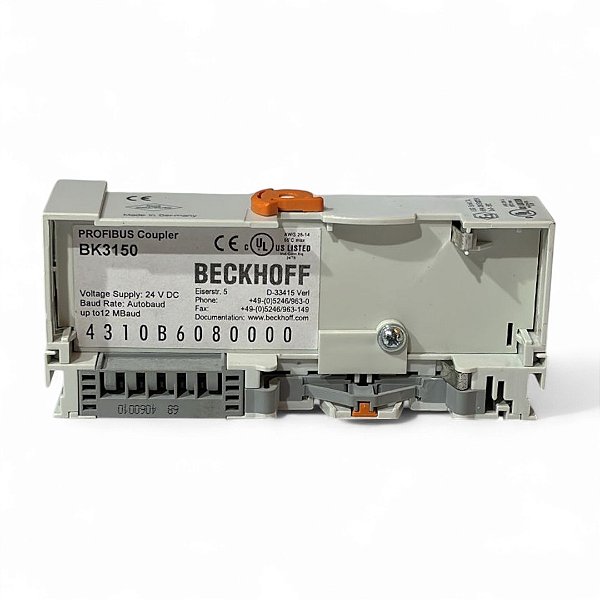 Módulo Bk3150 Beckhoff Acoplador de Profibus