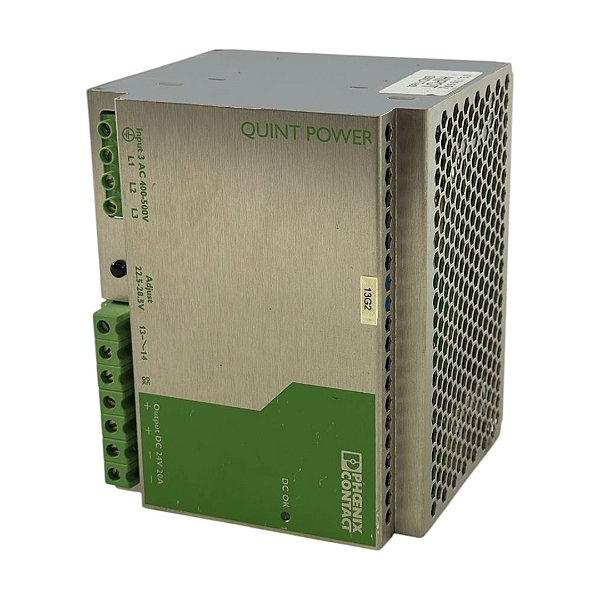 Fonte Quint 24VDC 20A Phoenix Contact 3x400-500AC