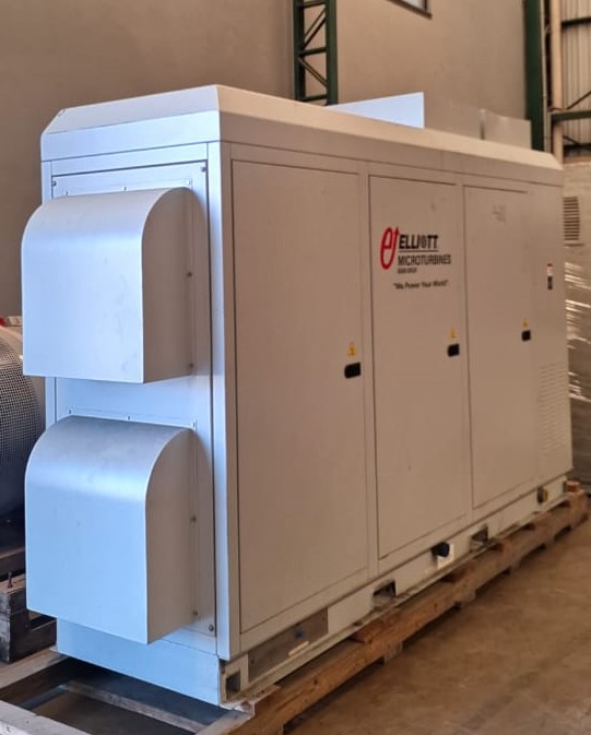 Microturbina a Gás Natural Elliott TA-100 (100 kW)