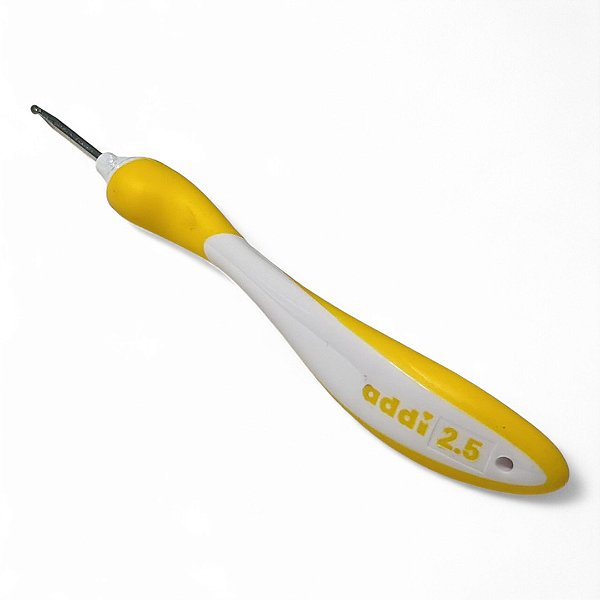 Agulha para Crochê Addi Swing 2.5mm 16cm Ergonômica