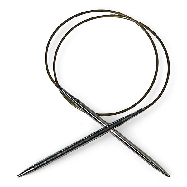 Agulha Circular Tricô 5.5mm 80cm Addi Círculo 105-7