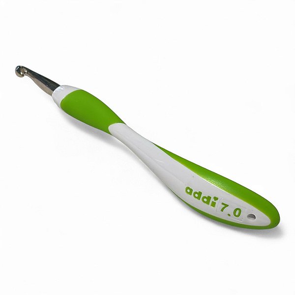 Agulha Crochê Ergonômica Addi - Swing 7.0mm 16cm