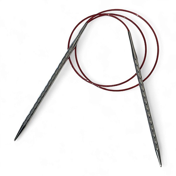 Agulha Circular Tricô Lace 80cm 4,5mm Addi - 717-7