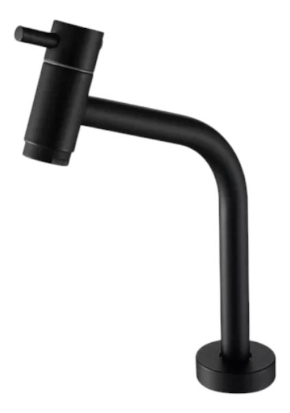 Torneira De Banheiro Preta 45o Baixa 1/4 Volta DC-6611P