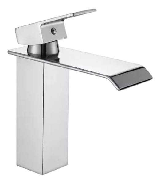 Torneira Monocomando Cromada Cascata Baixa DC-6006B