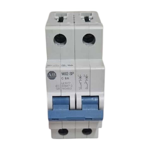 Disjuntor Bipolar 440V  Allen Bradley - 1492-SPM2C080