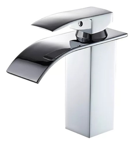 Torneira Banheiro Misturador Monocomando Metal Inox WJ-14A